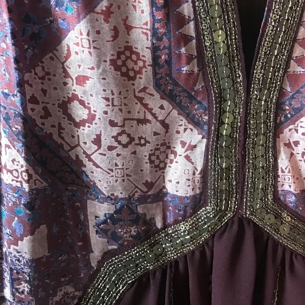 Free People Indian inspired boho dress